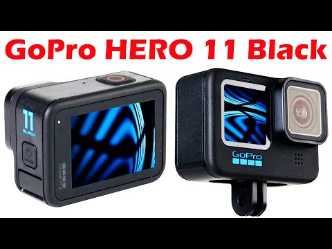 GoPro HERO 11 Black Action Camera with Larger New Image Sensor GP2 Chip Support 5.3k 60fps v2.