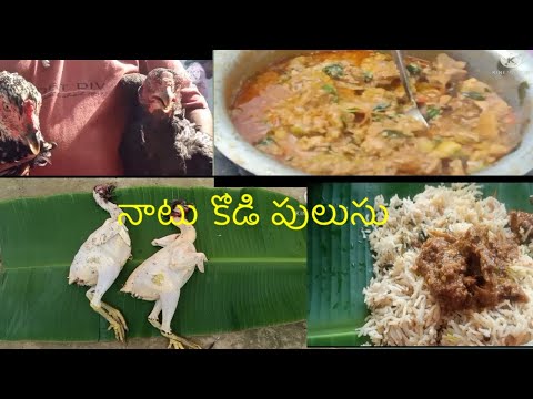 Natu Kodi pulusu |ఆంధ్రా నాటు కోడి పులుసు - కట్టెల పొయ్యి మీద|Country Chicken Curry| Kanuma Special