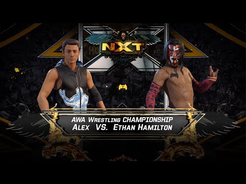 WWE 2K22 - AWA wrestling: Ethan Hamilton vs Alex