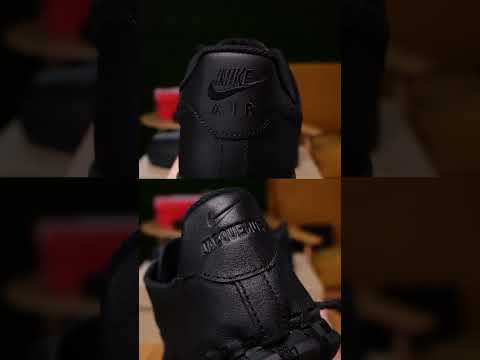 Jacquemus J Force 1 & Triple Black Air Force 1 Comparison