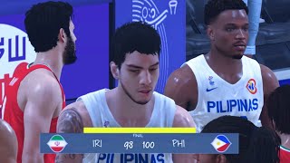 Gilas Pilipinas vs Iran | FULL GAME HIGHLIGHTS | FIBA QUALIFIERS | December 29, 2024 #fiba2k