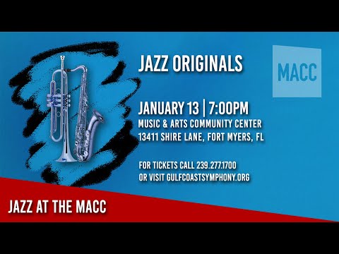 Jazz at the MACC: Jazz Originals