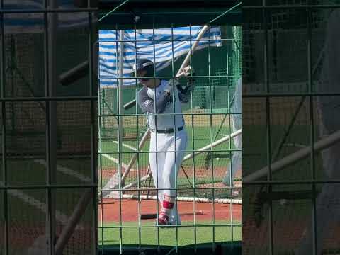 松本直樹選手ガンバレ！ヤクルトスワローズ秋季練習最終日