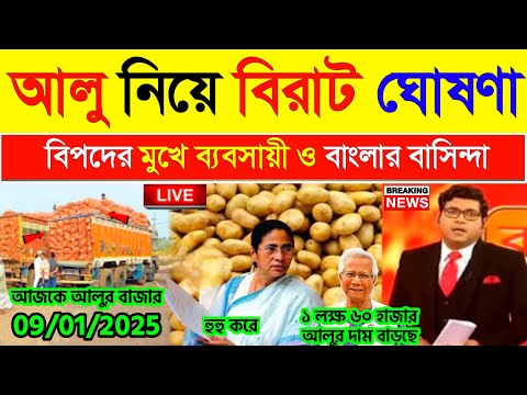 আজ আলুর বাজার মূল্য কত ? india potato news West bangal I potato price today west bengal