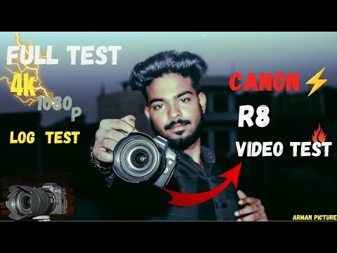 Canon R8 video test /4k(1080)review full video test /log test  #viral #canon #review #youtube #viral