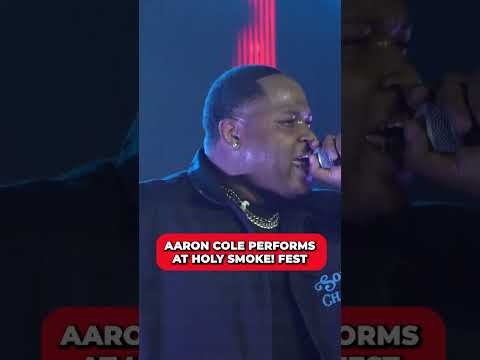 Aaron Cole Performs at HOLY SMOKE! Fest