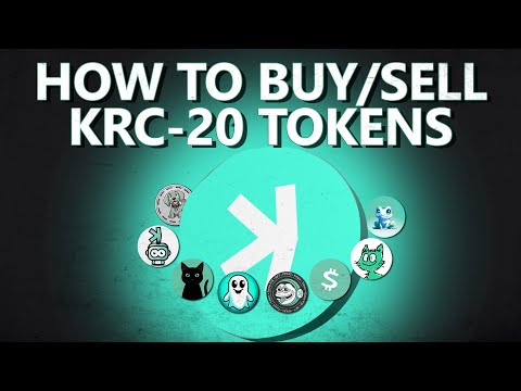 How To Buy/Sell KRC-20 Tokens