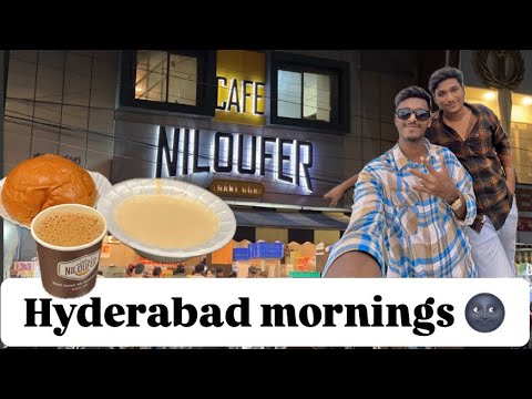 Oldcity food | Hyderabad mornings | charminar food | 4am tahari streetfood | niloufer malai bun chai