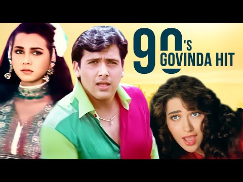 Back-to-Back 90s Bollywood Hits | Govinda 90's Iconic Songs | Karishma Kapoor | Lal Dupatte Wali