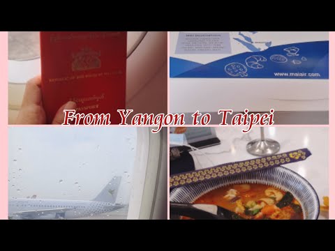 Study Abroad | Flying from YGN to Taipei | BKK Transit