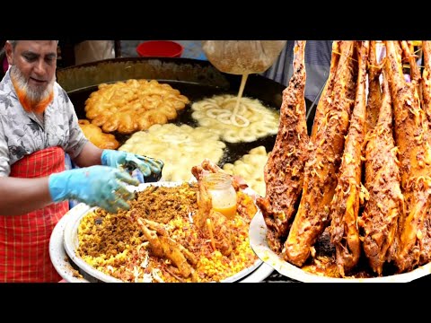 Iftar Bazaar of Mughal Amal in Chawkbazar of Old Dhaka ||Bangladeshi Street Food