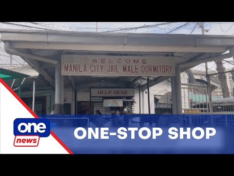 Manila City Jail opens one-stop shop