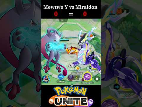 Mewtwo Y vs Miraidon Ultimate Showdown 💥|| Battle of Ex Pokemon|| Pokemon unite