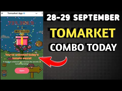 TOMARKET COMBO TODAY 28-29 SEPTEMBER | TOMARKET DAILY COMBO TODAY