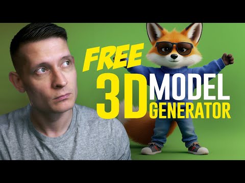 How to Create, Texture & Animate 3D Models with AI for FREE!