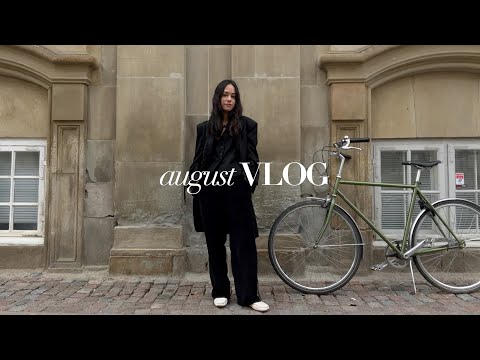 All outfits I wore in CPH, favorite cafés & restaurants, summer back in Berlin | Vlog August | Nisi