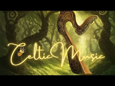 Firefly Harp Dance - The Celtic Harp #energising  #Music #celticmusic  #forest #harp #harpmusic