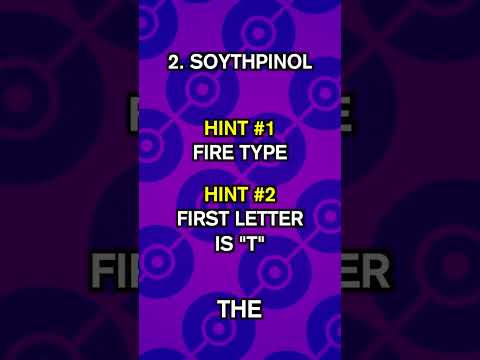 POKEMON NAME SCRAMBLE! I scrambled up Pokemon names! Can you guess who that Pokemon is? | #pokemon