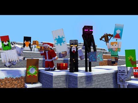 Minecraft: Christmas Banner Designs