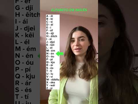 Aprenda o Alfabeto inglês inglês para iniciantes em 30 segundos!