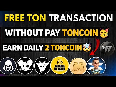 Free Ton Transaction Task Complete Airdrops | Complete Ton Transaction Tasks Free Without Paying Ton