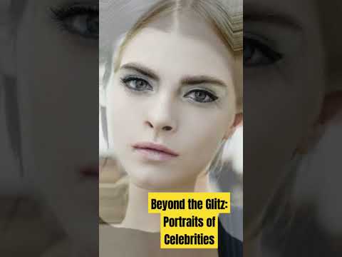 Beyond the Glitz: Portraits of Celebrities#viral #youtube #shortsvideo #football #celebrities