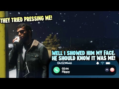 Nino Tells Flippy About Sonya & Edgar Pressing Him When He Visited Brandon.. | NoPixel RP | GTA RP