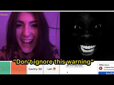 Dark Smile Trolling Prank on Omegle (compilation) part 10