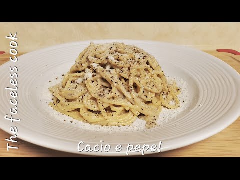 4-21-23 Cacio e pepe. Creamy, peppery and cheesy!