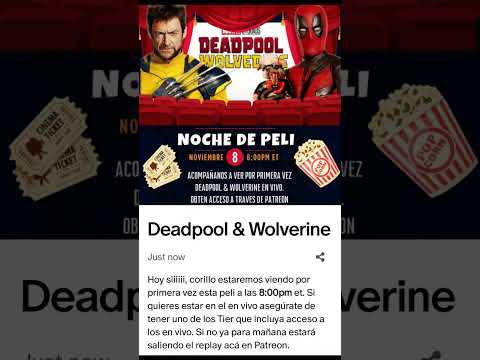 Hoy reaccionamos corillo 🗣 #deadpool #marvel #wolverine #reacciones #reaccion #anime