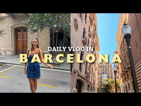 Barcelona Diaries | Working Remote, Running Errands & Productive Day