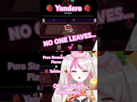 Yandere Cult Leader 🙃 #vtuber #vtuberclips #cultofthelamb