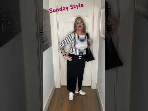 Sunday Style Over 50 #styleover50 #fashionover50 #affordablefashion