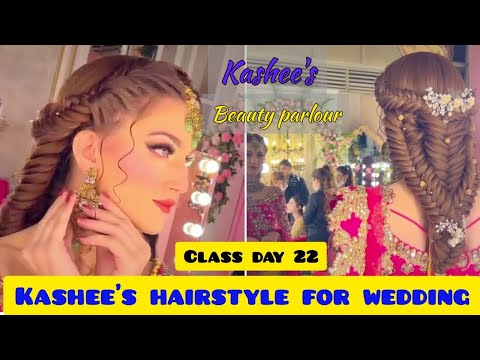 Kashees hairstyle | kashees bridal hairstyle | kashees hairstyle step by step | hair style girl |