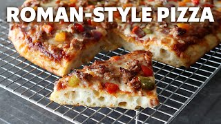 Roman-Style Pizza | Food Wishes