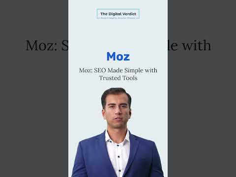 Moz: SEO Made Simple with Trusted Tools