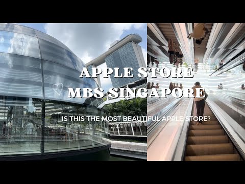 Apple Store Marina Bay Sands Singapore | Most beautiful Apple store?