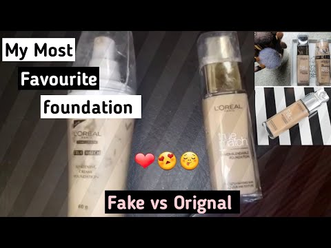 Best Drug store Foundation|My Most Favourite|Full coverage|Long Lasting|Water prof base|Fake Vs real