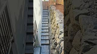 paver landing  steps and walkway!