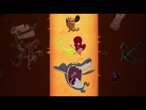 ZIG AND SHARKO | Passage under the earth (SEASON 2) New episodes | Cartoon Collection for kids HD