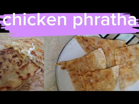 how to make chicken chees paratha ?/chicken chees paratha kasy bnai?#easytomake #try