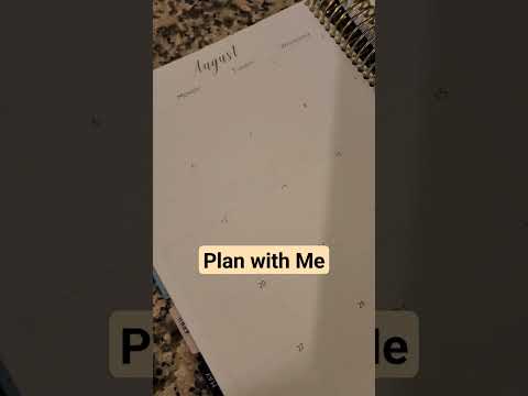 August Plan with Me| Simply Yours day Planner