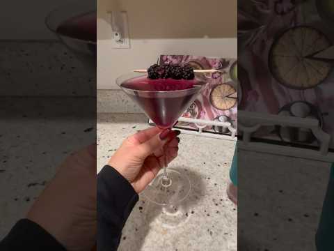 How To Make A Full Moon-tini 🌕 #wiccan #witch #wicca #fullmoon #martini