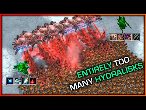 Death Fleet vs 800 Hydralisks【Daily StarCraft Brawl】