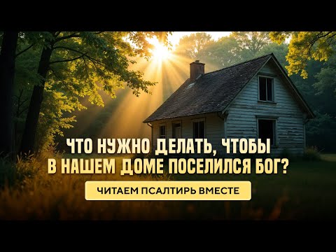 Что нужно делать, чтобы в нашем доме поселился Бог?