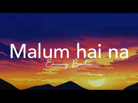 Malum hai na (Intro) (lyrics) - Emiway Bantai | Bantai studios | Swaalina | Piyush Gautam