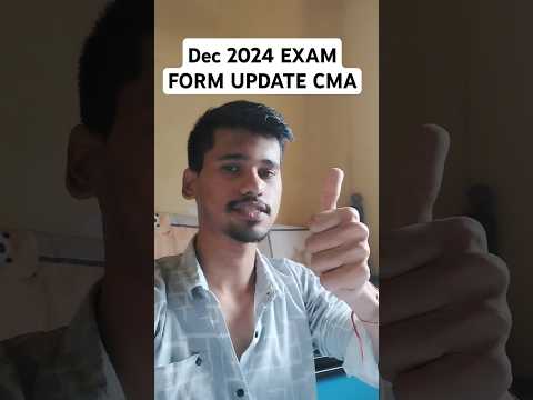 Dec 2024 Exam update😱 #cmainter #cma #cma #cmalife #cmafoundation #cmastudent #cmaupdate #cmafinals