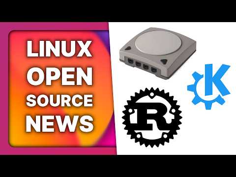 New Linux Console, Rust and BcacheFS drama, KDE donations: Linux & Open Source News