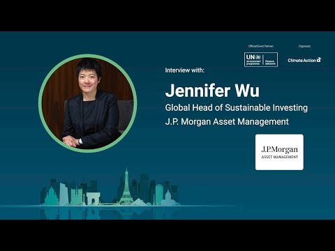 Interview with Jennifer Wu at J.P. Morgan Asset Management | Sustainable Investment Forum Europe