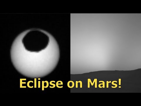 Solar Eclipse on Mars!